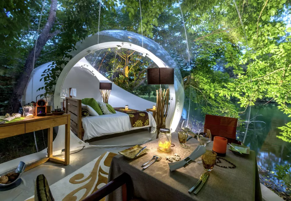 bubble picnic tent